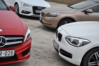 Összehasonlító teszt: A3-1-es-A-osztály-V40 dízelmotorral