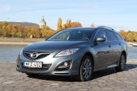Drága: dízelmotorral listaáron 8,6, akciósan 7,9 millió forint a xenon-csomagos Mazda6 Takumi ára