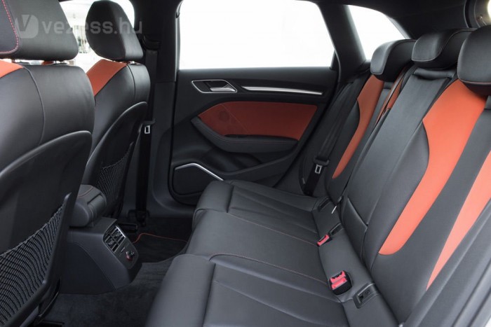 Kényelmesen tágas hátul az A3 Sportback