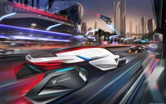 Repülő robot üldözi a gyorshajtót