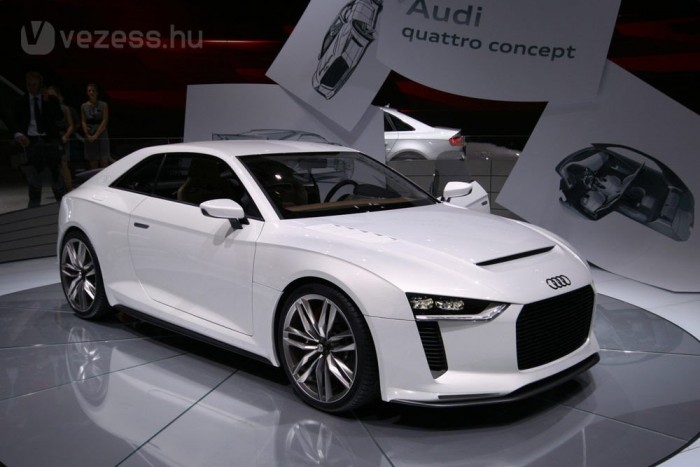 Ultrakönnyű sportkocsi az Auditól 4 | Vezess 408 lóerős turbómotort rejtett a 2010-es quattro concept