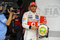 F1: Hamiltoné a pole, Vettel 4., Alonso 8. 21