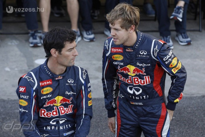 F1: Webber nem áll félre Vettel elől