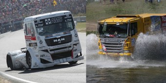 Kamionos nyilvános teszt Kalocsán