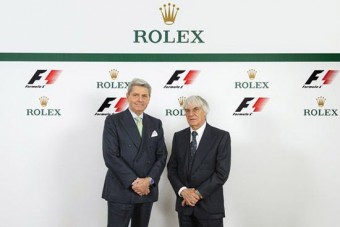 A Rolex lesz az F1 hivatalos időmérője