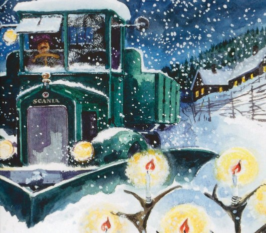 Karácsonyi üdvözlőlapok autós módra 14