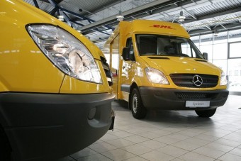 Gázos Sprintereket vásárolt a DHL