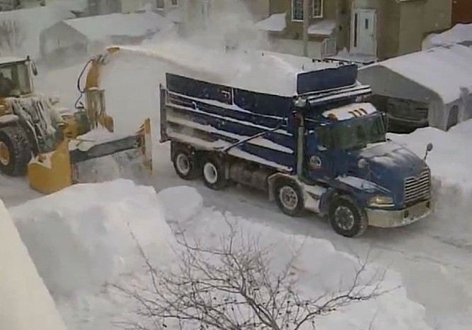 Kanadában már aratják a havat