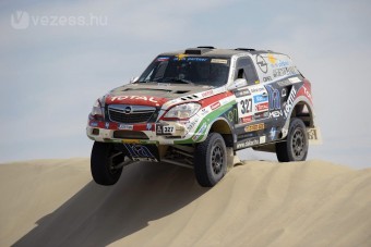 Dakar: Szalay végigrohant