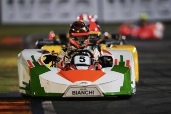 Bianchi nyerte Massa gokartversenyét