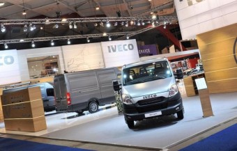 Dízel hibrid fuvaros Brüsszelben