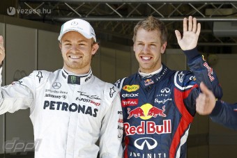 F1: Rosberg gyorsabb Vettelnél?