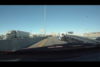 Bicska Maxi az autópályán