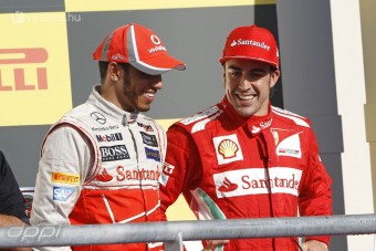 F1: Folytatódik a Hamilton-Alonso románc