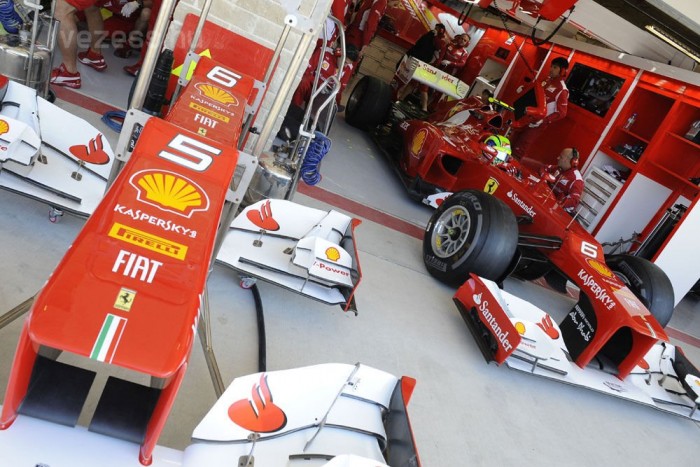 F1: Kozmetikázzák az új Ferrarit 4