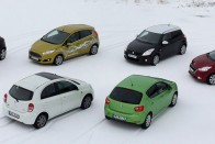 Nemsokára a 208, a Clio, a Fiesta, a Micra és a Swift  ellenében kell helytállni összehasonlító tesztünkben