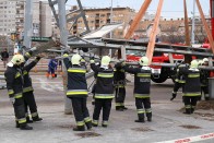 Kollégánk szerint gyorsan és ügyesen dolgoztak a tűzoltók