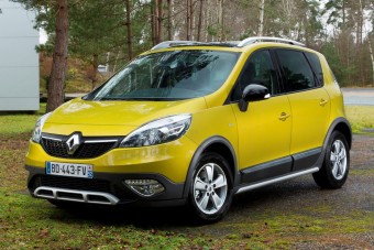 Terepre indul a Renault Scénic