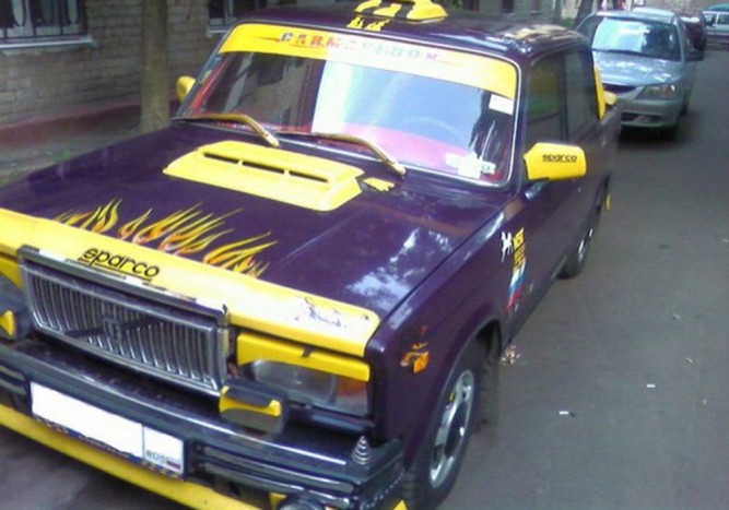 A nap képe – Borzasztó Lada tuning