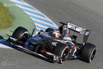 F1: A Sauber végigküzdi 2013-at