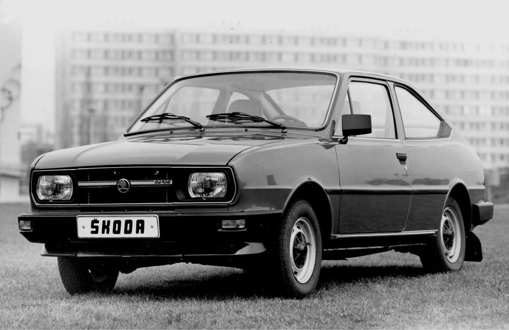 ŠKODA Garde (1981 - 1987), kétüléses kupé; 11 179 db