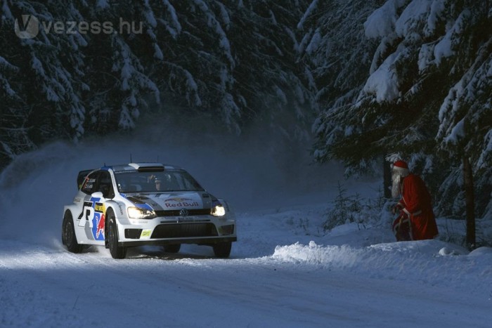 Videón a Svéd-rali időmérője 6