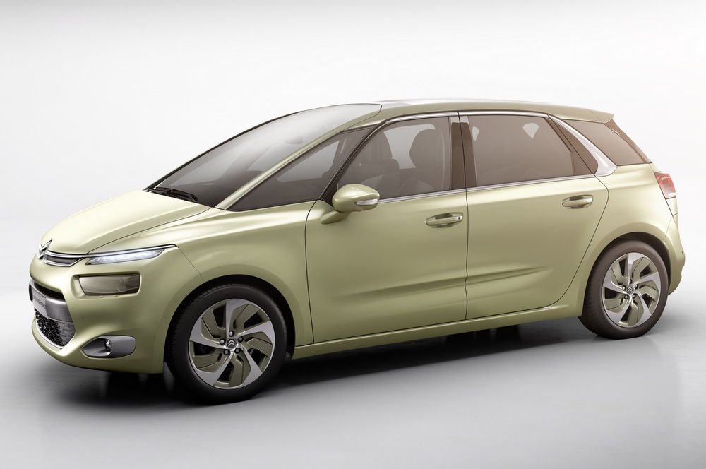 A Xsara és C4 Picasso modellek lekerekített idomai élnek tovább abban a Citroën Technospace tanulmányban, amely főbb formajegyeit tekintve szériaérettnek tekinthető.