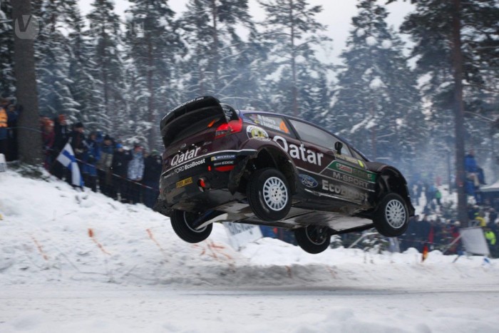 Ogier uralja a Svéd-ralit 7