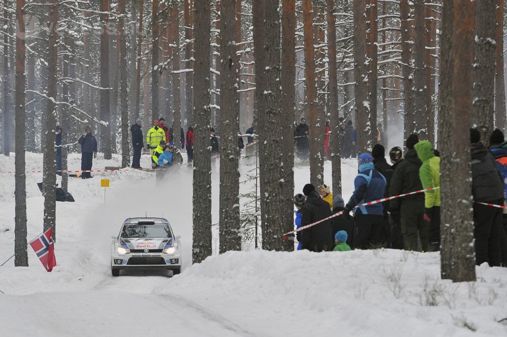 A Volkswagen nyerte a Svéd-ralit 18