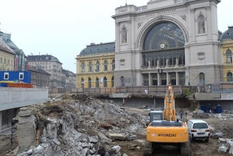 Forgalomkorlátozás a Keleti pályaudvarnál