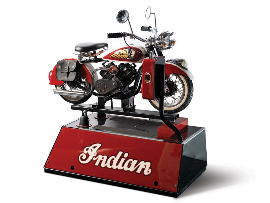 Indian Scout felülős gyerekjáték (működik)