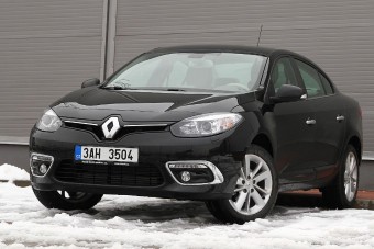 Magyar földön az új Renault Fluence