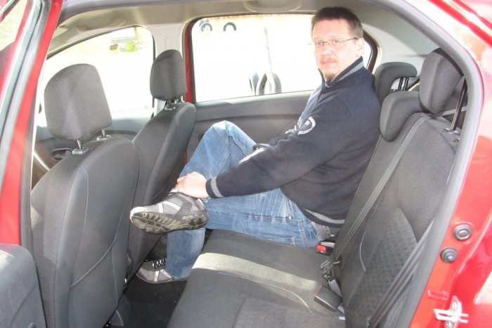 Hátul talán még kényelmesebb is, mint elöl