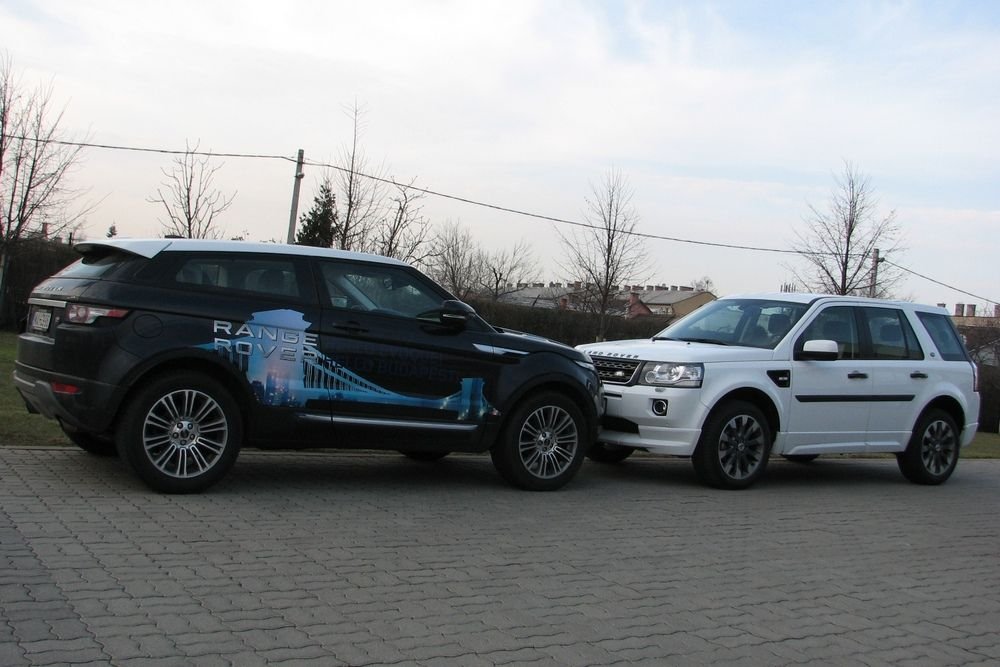 A sportos, városias Evoque és az őszinte, vidékies Freelander