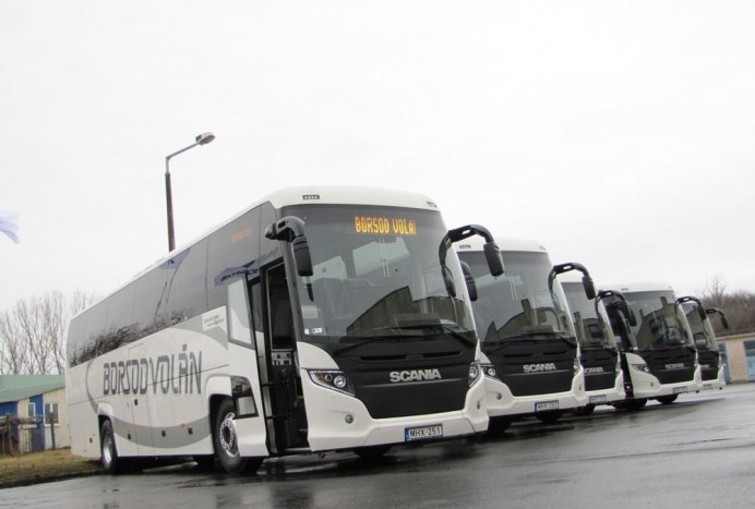 Új Scaniák a Borsod Volánnál