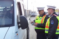 Szabályos autósokat büntetett a rendőrség 110