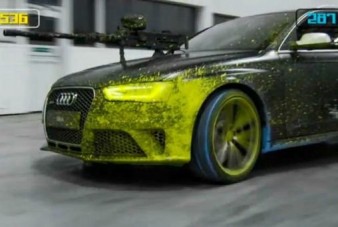 Egymást lőtték az Audisok