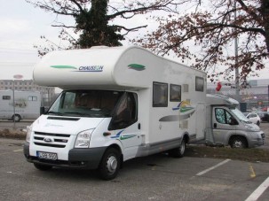 Végre Genfben parkolunk!