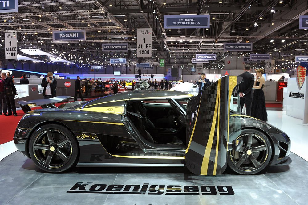 350 millió az aranyozott Koenigsegg 5