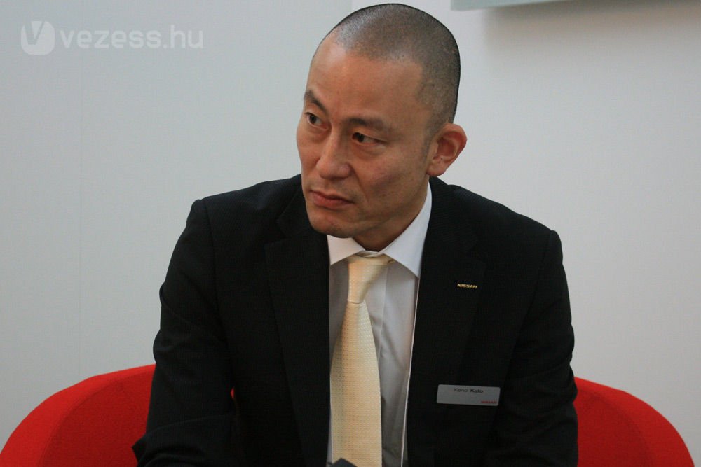 Nagyon magas rangú interjúpartner: Kato Keno a Nissan globális termékstratégiai és terméktervezési alelnöke