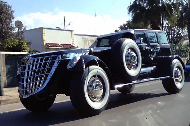 Megalomán Jeep Wrangler-szörny