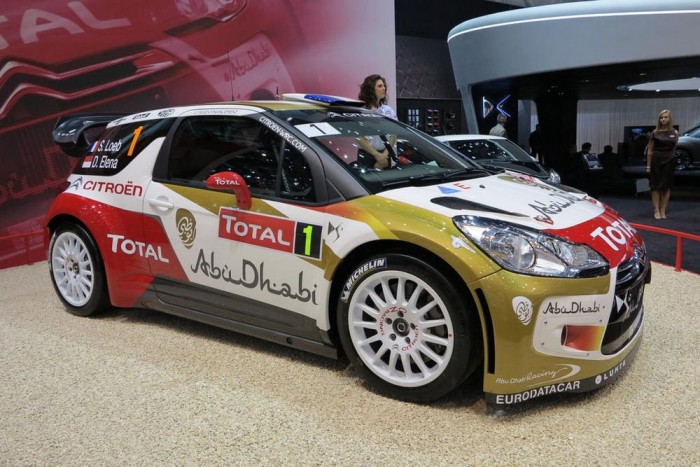 Gladiátorok Genfben 8 | Vezess Citroën DS3 WRC 2013