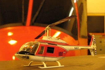 Garázsban landolt a helikopter