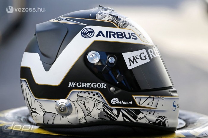 F1: A zöldfülűek éve 11 | Vezess Van der Garde sisakja