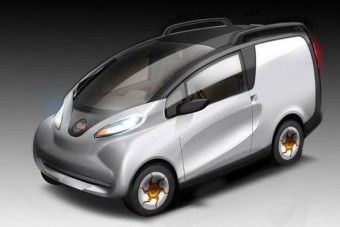 Elektromos törpefurgon okos ajtóval