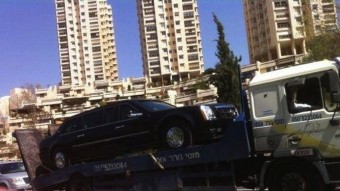 Lerobbant Obama szuperautója