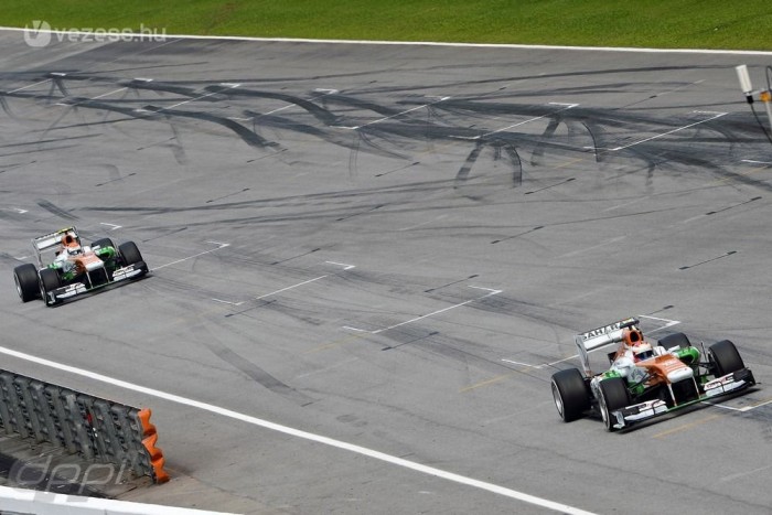 F1: Elcserélte a pontjait a Force India 1