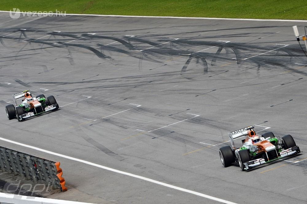 F1: Elcserélte a pontjait a Force India 23