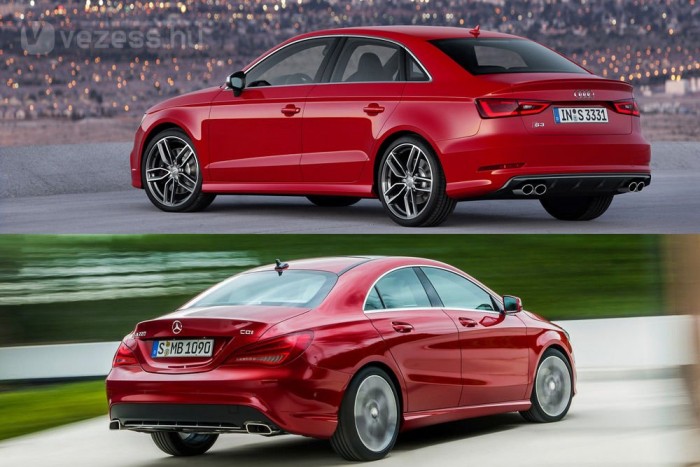 Az 3 szedán alapára 6,3 millió forint lehet, a CLA 180 listaára 8 340 000 Ft