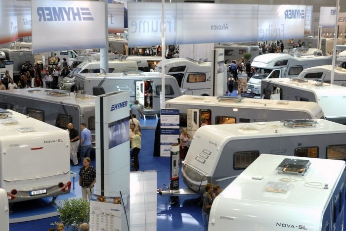 A Düsseldorf Caravan Show a lakóautók Genfi Szalonja